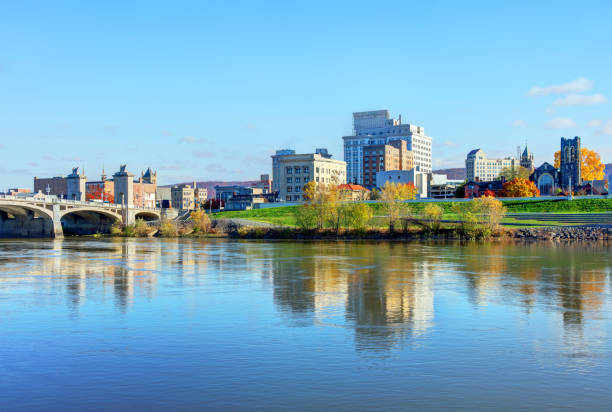 Wilkes Barre Pennsylvania skyline